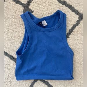 Blue Crop Top size S Great for Sports Games and Casual Events! PERFECT CONDITION
